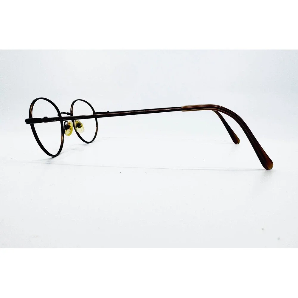 Chesterfield Eyeglasses Frames Unisex Brown Round Flexolite 688 49-20-145